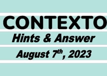 Daily Contexto 323 - August 7th 2023