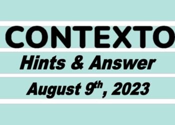 Daily Contexto 325 - August 9th 2023