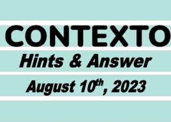 Daily Contexto 326 - August 10th 2023