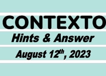 Daily Contexto 328 - August 12th 2023