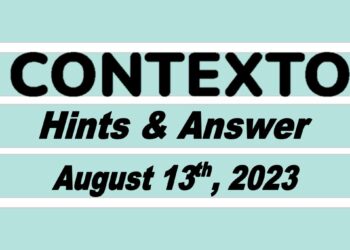 Daily Contexto 329 - August 13th 2023