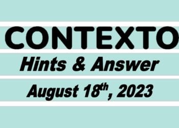 Daily Contexto 334 - August 18th 2023