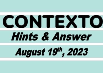 Daily Contexto 335 - August 19th 2023