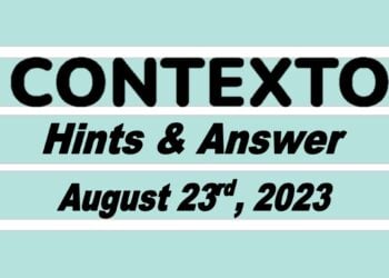 Daily Contexto 339 - August 23rd 2023