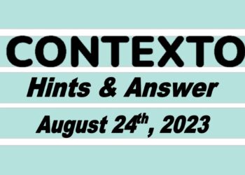 Daily Contexto 340 - August 24th 2023