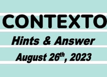 Daily Contexto 342 - August 26th 2023