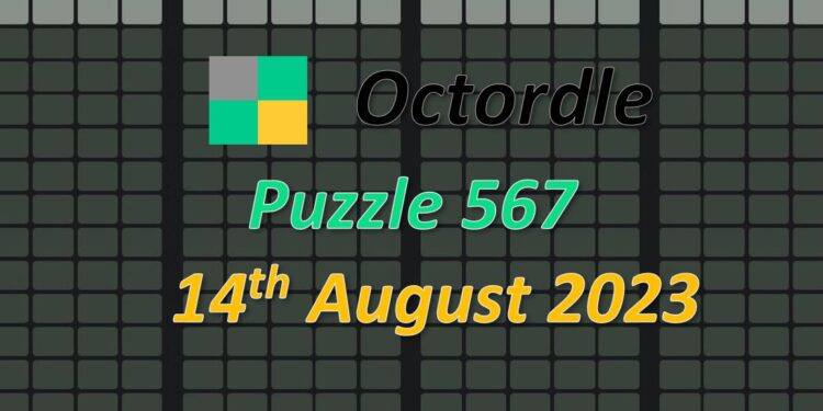 Daily Octordle 567 - August 14th 2023