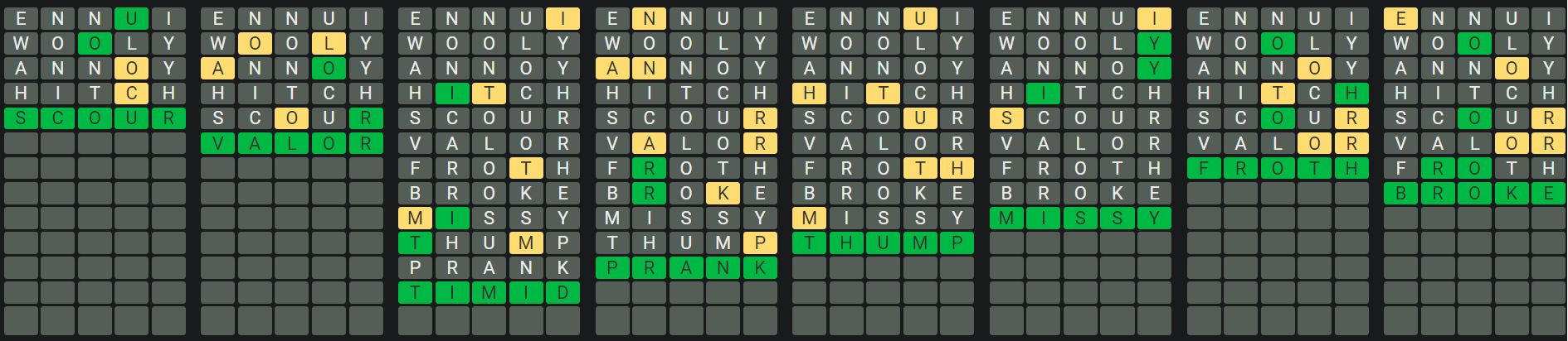 Daily Octordle 567 Rescue Answer - August 14th 2023