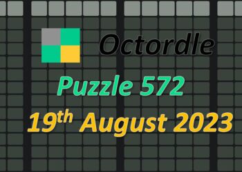 Daily Octordle 572 - August 19th 2023