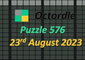 Daily Octordle 576 - August 23rd 2023