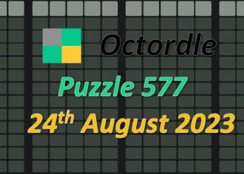 Daily Octordle 577 - August 24th 2023