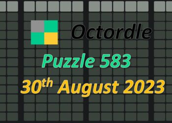 Daily Octordle 583 - August 30th 2023