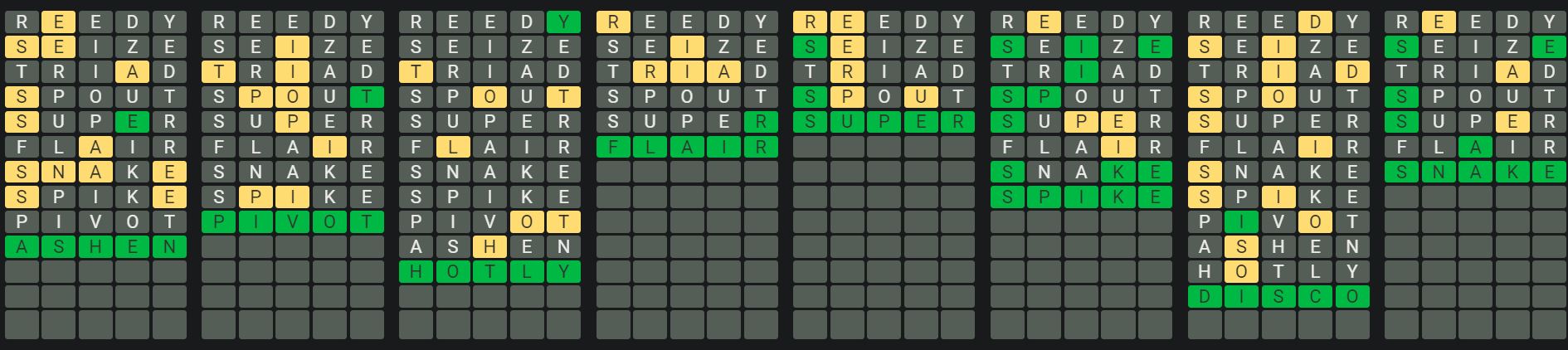 Daily Octordle 584 Rescue Answer - August 31st 2023