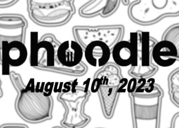 Daily Phoodle - 10th August 2023