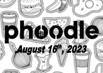 Daily Phoodle - 16th August 2023
