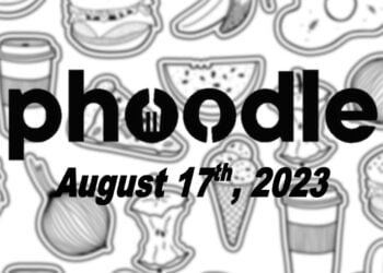 Daily Phoodle - 17th August 2023