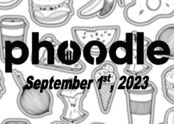 Daily Phoodle - 1st September 2023