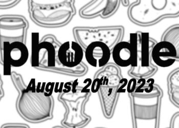 Daily Phoodle - 20th August 2023