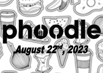 Daily Phoodle - 22nd August 2023