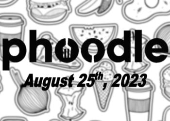 Daily Phoodle - 25th August 2023