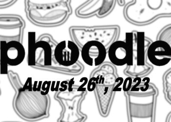 Daily Phoodle - 26th August 2023