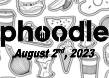Daily Phoodle - 2nd August 2023