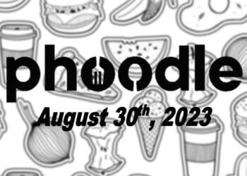 Daily Phoodle - 30th August 2023