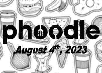 Daily Phoodle - 4th August 2023