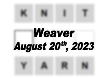 Daily Weaver Answers - 20th August 2023