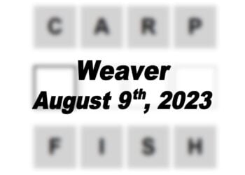 Daily Weaver Answers - 9th August 2023