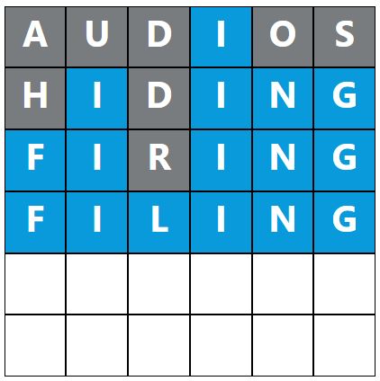 Daily Word Hurdle #1146 Afternoon Answer - 13th August 2023