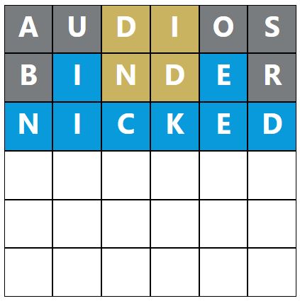 Daily Word Hurdle #1147 Morning Answer - 14th August 2023