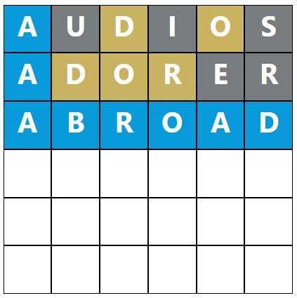 Daily Word Hurdle #1180 Afternoon Answer - 30th August 2023