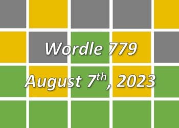 Daily Wordle 779 - 7th August 2023