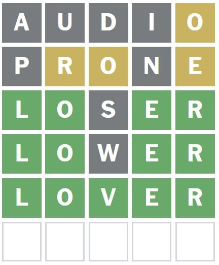 Daily Wordle Answer 781 - 9th August 2023