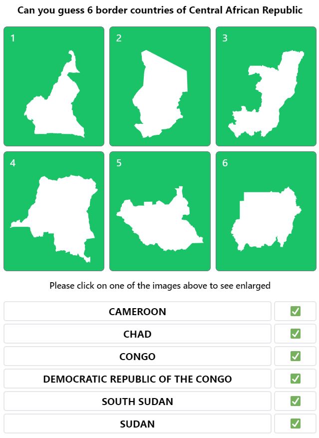 Daily Worldle 561 Bonus Neighbouring Countries Answers - August 5th 2022