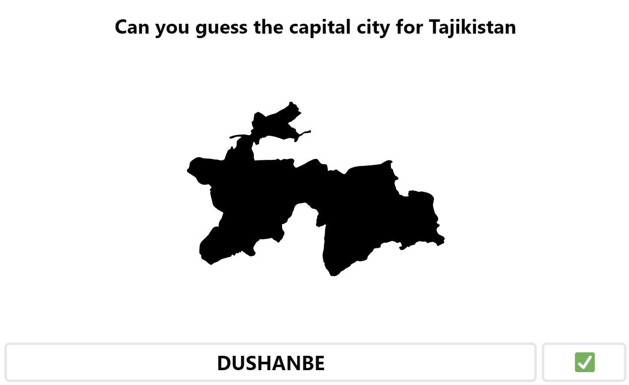 Daily Worldle 587 Bonus Capital City - August 31st 2023