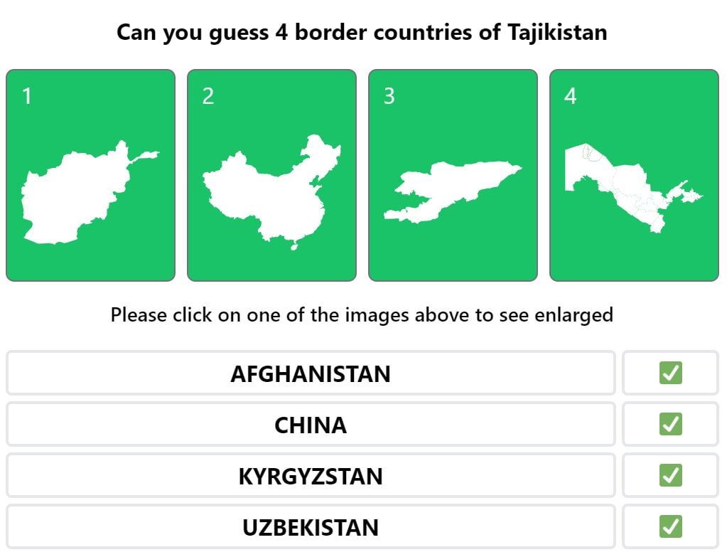 Daily Worldle 587 Bonus Neighbouring Countries Answers - August 31st 2022