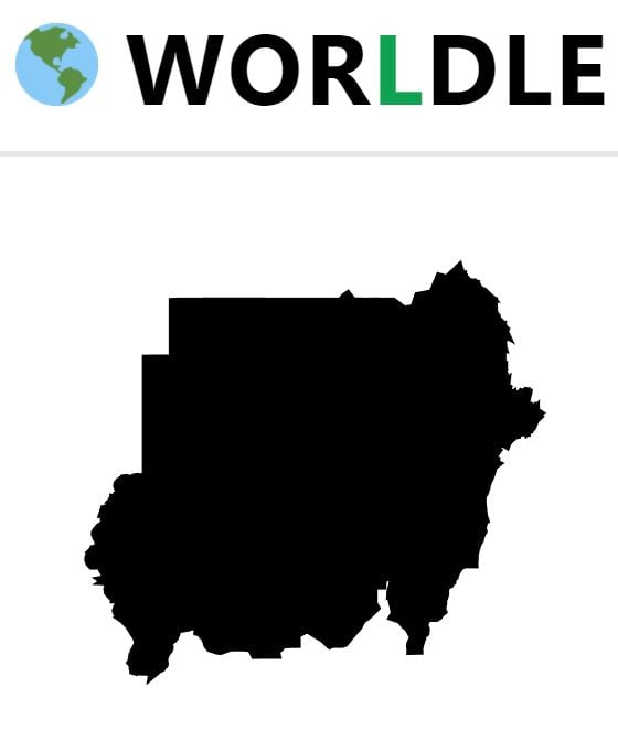 Daily Worldle 588 Country - September 1st 2023