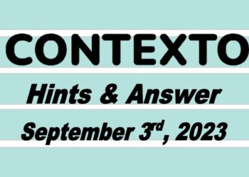 Daily Contexto 351 - September 3rd 2023