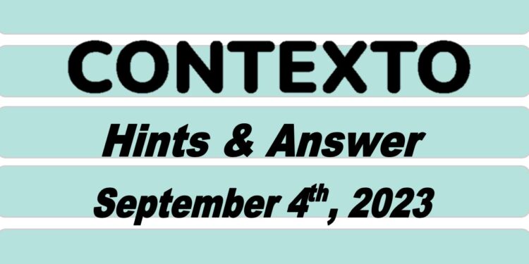 Daily Contexto 352 - September 4th 2023
