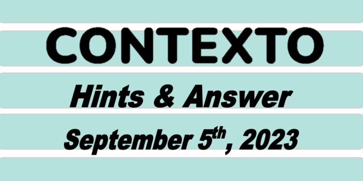 Daily Contexto 353 - September 5th 2023