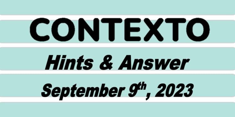 Daily Contexto 357 - September 9th 2023