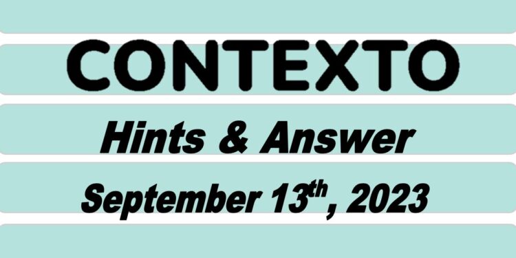 Daily Contexto 361 - September 13th 2023