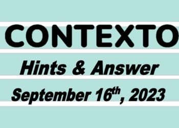 Daily Contexto 364 - September 16th 2023
