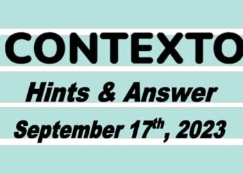 Daily Contexto 365 - September 17th 2023