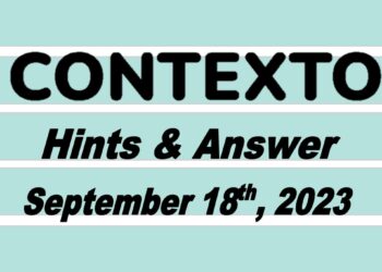 Daily Contexto 366 - September 18th 2023