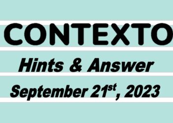 Daily Contexto 369 - September 21st 2023