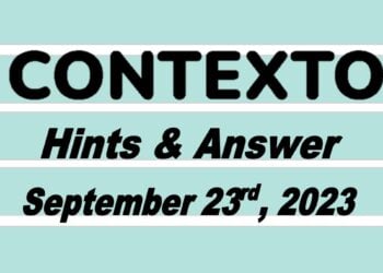 Daily Contexto 371 - September 23rd 2023
