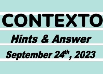 Daily Contexto 372 - September 24th 2023